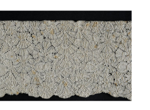 Lot 130 Très rare bordure de col, aiguille, Flandres, milieu du XVIIe siècle