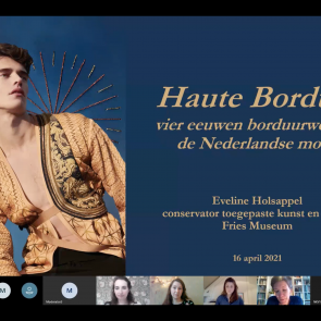 Screenshot online ledenpresentatie Haute Bordure